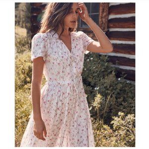 Dawn Dress in Tea Rose/ Damask rose? - size small